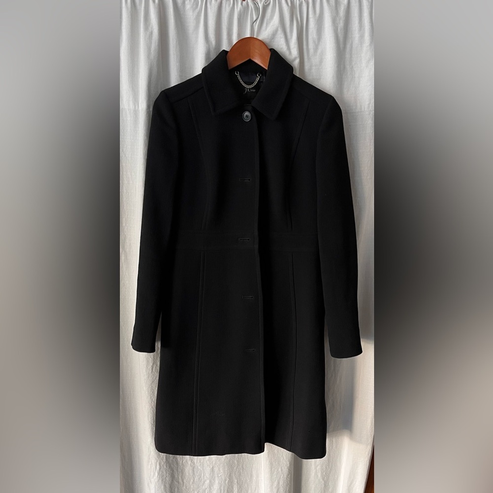 J Crew Lady Day Coat Italian Wool